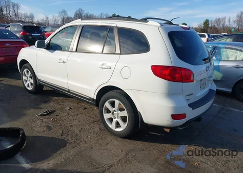 2007 Hyundai Santa Fe Limited/Se z USA, uszkodzony, nr VIN 5NMSH73E17H111412